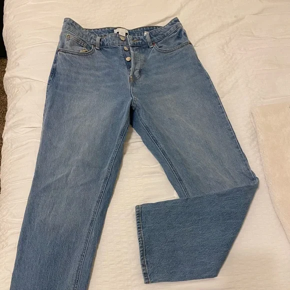 Straight Legged Mom Jeans - Picture 2 of 2